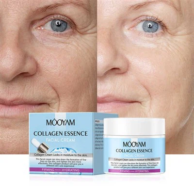 Колагенна крема за лице за отстраняване на бръчки